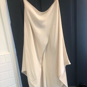 Jay Godfrey Cream Maxi Skirt